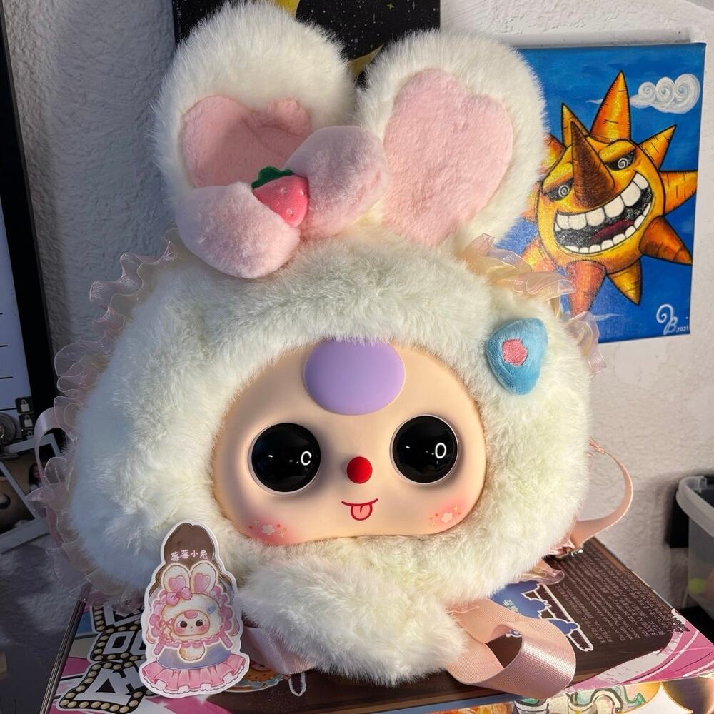 Baby three Fairytale Big head backpack